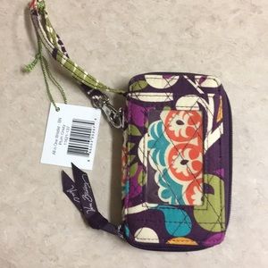 Vera Bradley All-in-one Wristlet Plum Crazy